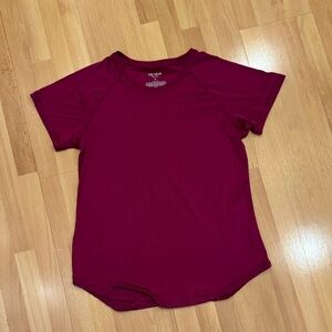 tek gear deep berry athletic tee